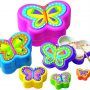 BUTTERFLY NESTING TRINKET BOX: Arte con Pintura - 4M BUTTERFLY NESTING TRINKET BOX: Arte con Pintura - 4M