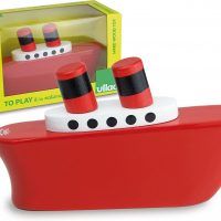 BARCO ROJO - VILAC - juguetes de madera