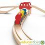 Circuito de tren vias en ocho de HAPE Circuito de tren vias en ocho de HAPE