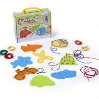 Figuras para enhebrar 8 piezas Lacing de MINILAND