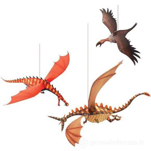 COLGANTE DRAGONES DESPIADADOS DJECO